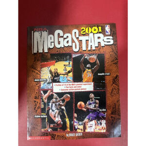 Vintage NBA Megastars 2001 by Bruce Weber 2001 Scholastic Basketball Kobe